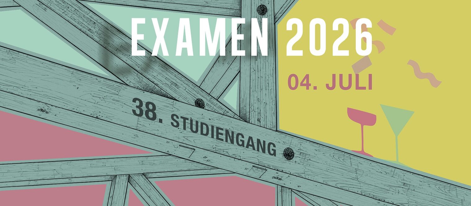Sommerfest: 4.7. ab 14 Uhr // Ausstellung der Abschlussarbeiten der diesjährigen Absolvent:innen // Party bis in die Nacht 