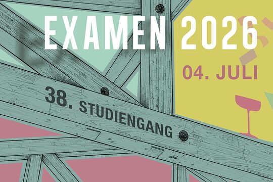 Sommerfest: 4.7. ab 14 Uhr // Ausstellung der Abschlussarbeiten der diesjährigen Absolvent:innen // Party bis in die Nacht 